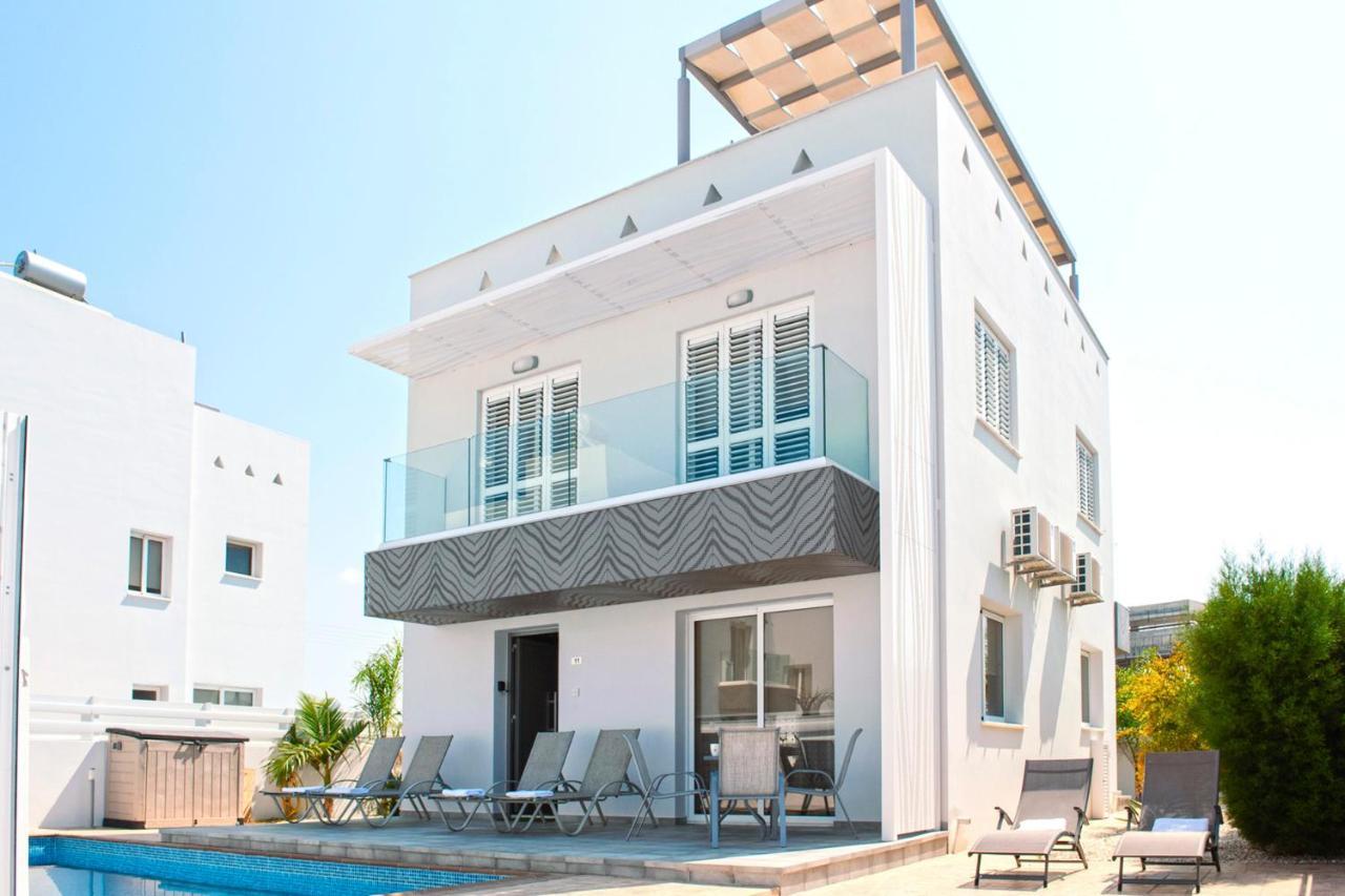 Nissini Nero, 3 Bedroom Villa With Private Pool, 5 Min To The Beach Ayia Napa Bagian luar foto